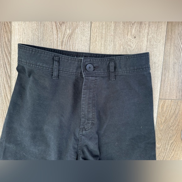 Zara Black High Waisted Wide Leg Jeans Size 10 - Picture 5 of 8